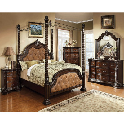 Canopy Queen Bedroom Sets You'll Love in 2020 | Wayfair